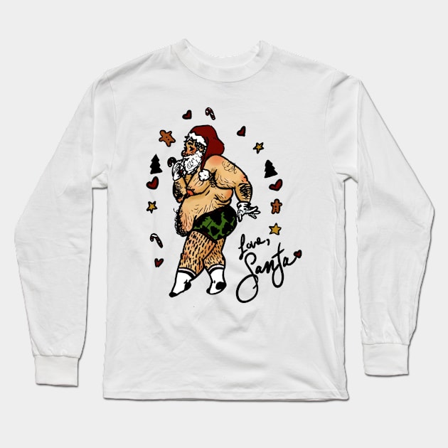 SANTA BABY Long Sleeve T-Shirt by TeefGapes